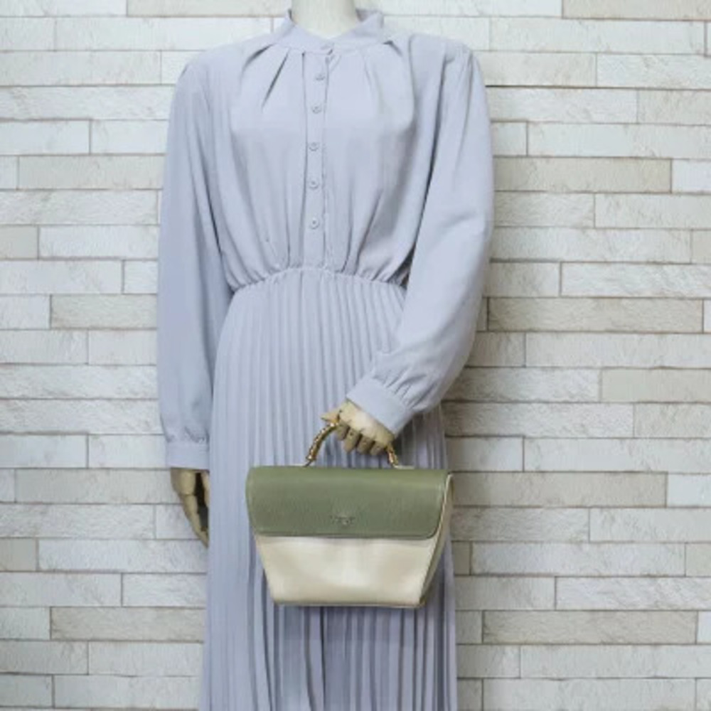 Loewe Velzquez green leather handbag